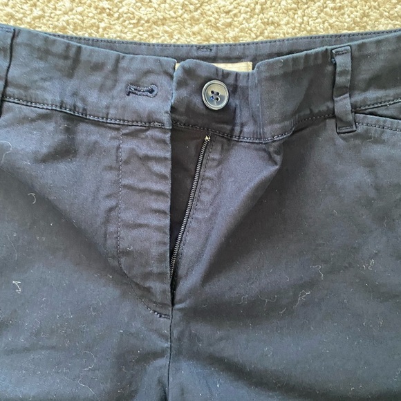 Talbots‎ Womens Navy Blue Shorts 8 Bermuda Perfect Everyday Preppy Causal Beach - Picture 10 of 11